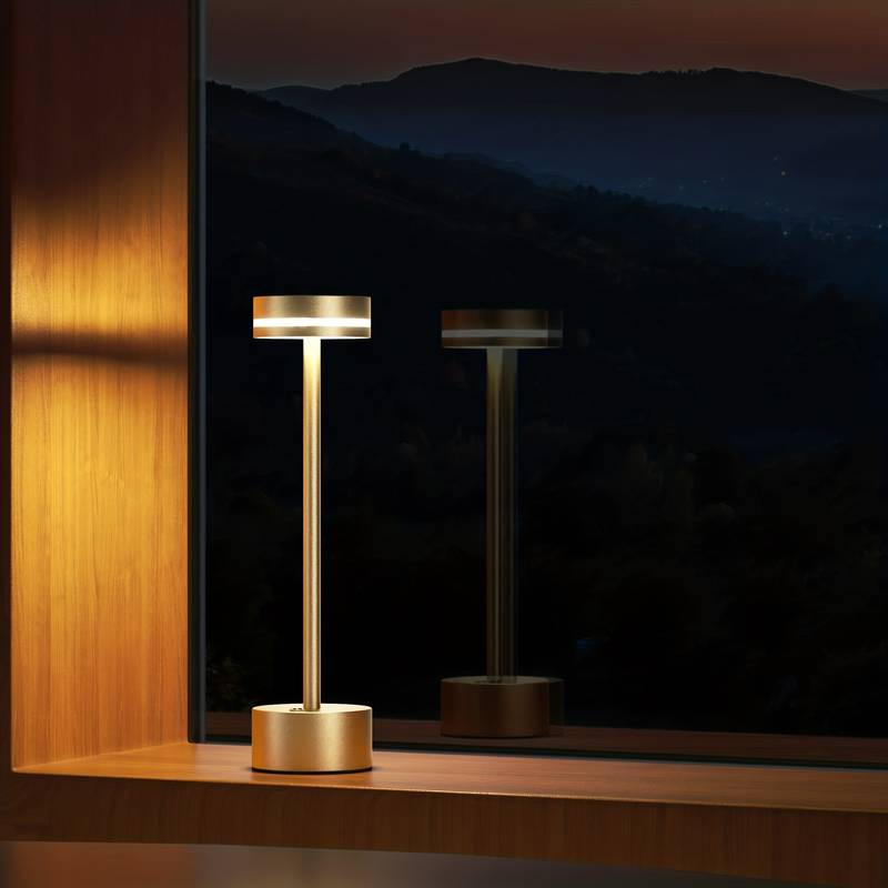 Brix - Tragbare LED-Tischleuchte aus Aluminium, dimmbar
