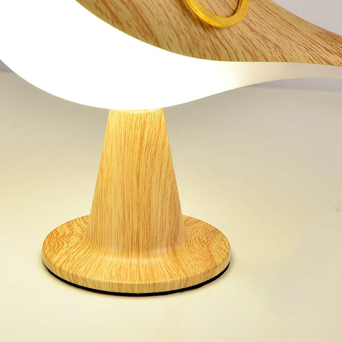 Vogel - Stehlampe mit Stoffschirm