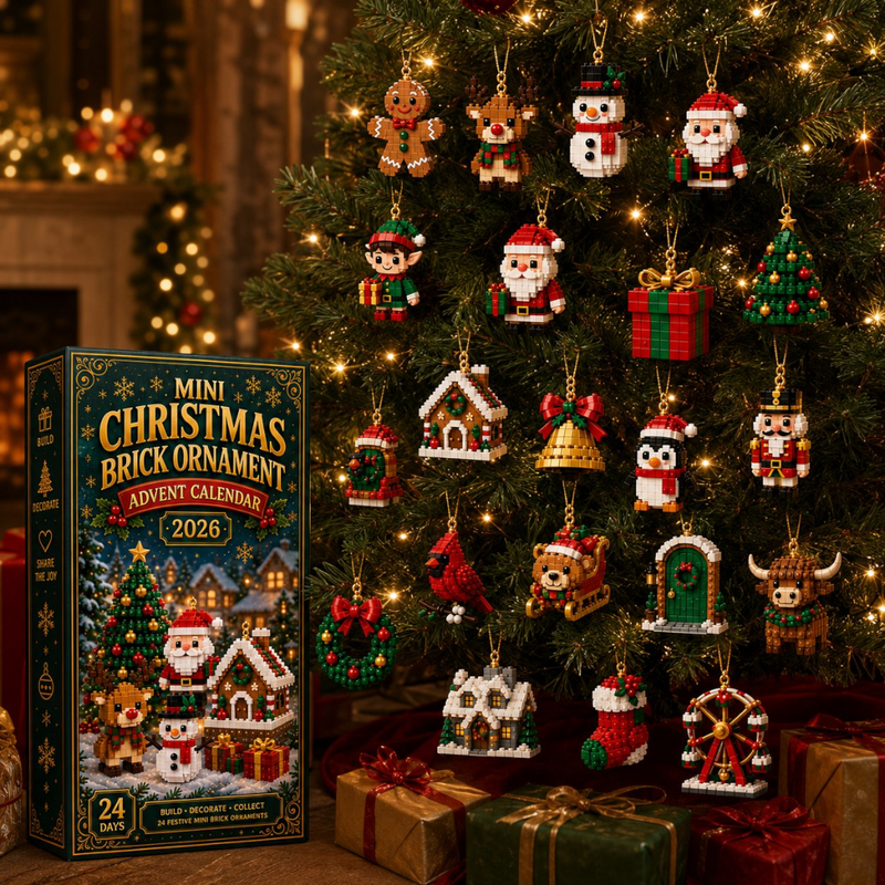 Adventara – 24-Tage-Adventskalender mit Weihnachtsdekorationen