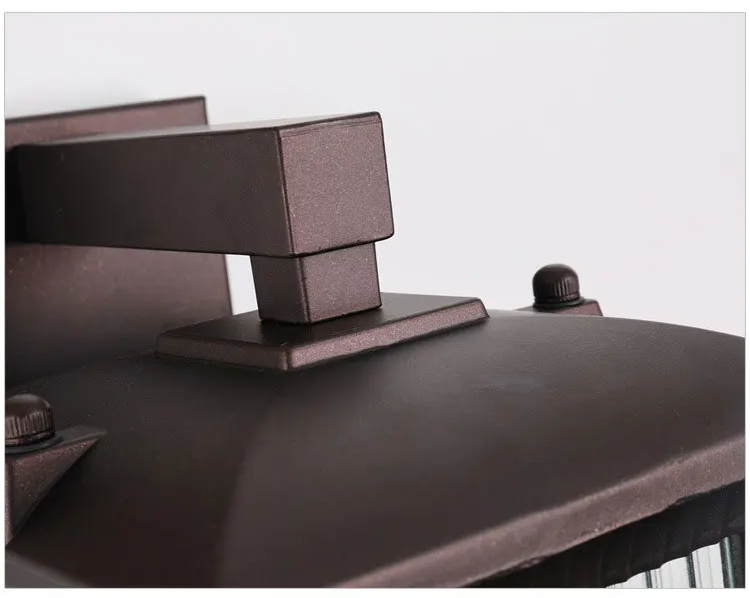 Gardia - Klassische IP65-Außenwandleuchte aus Aluminium und