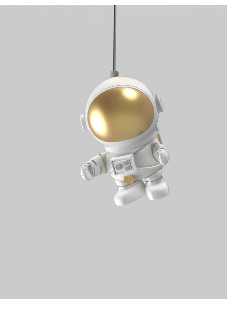 Astronaut - Kinderzimmer-Deckenleuchte Astronaut & Wolken