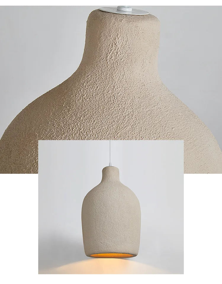 Celira - Moderne Pendelleuchte aus Polymer und Eisen