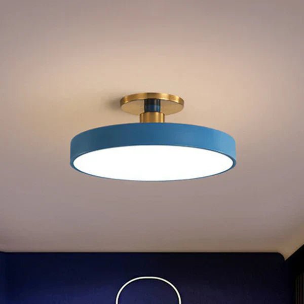 Plafona - Runde LED-Aufbauleuchte im skandinavischen Stil