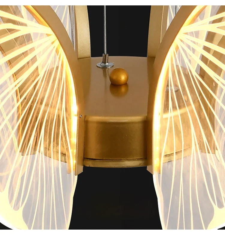 Nimbus - LED-Schmetterlings-Pendelleuchte, dimmbar