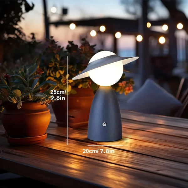 TouchBright - kabellose Tischleuchte mit Ladefunktion
