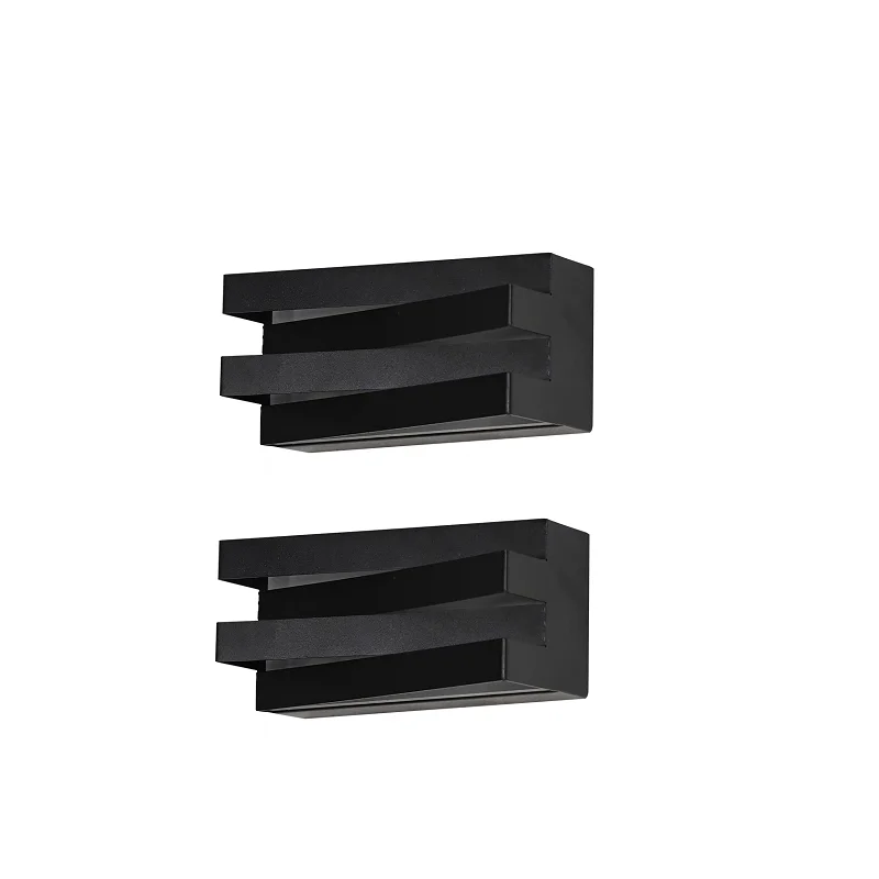 Vortia - LED-Außenwandleuchte IP65 aus Aluminium und
