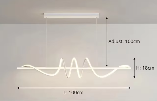 Dimmbare - LED-Pendelleuchte 249–2000 lm