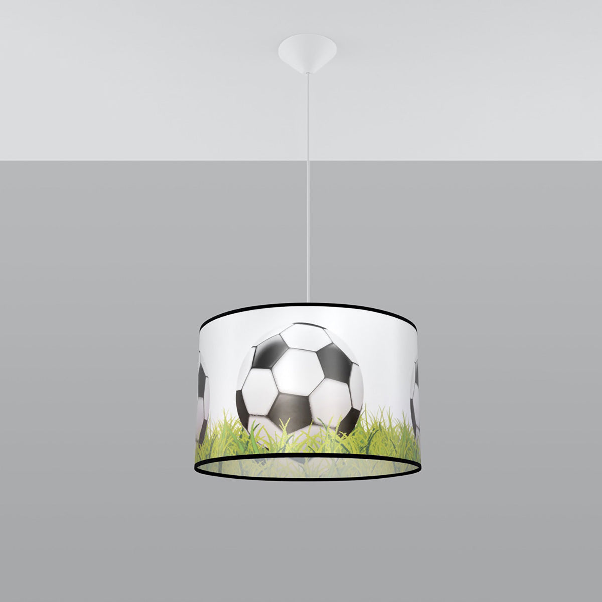 FOOTBALL - Kinderzimmer-Hängeleuchte FOOTBALL C 40 cm