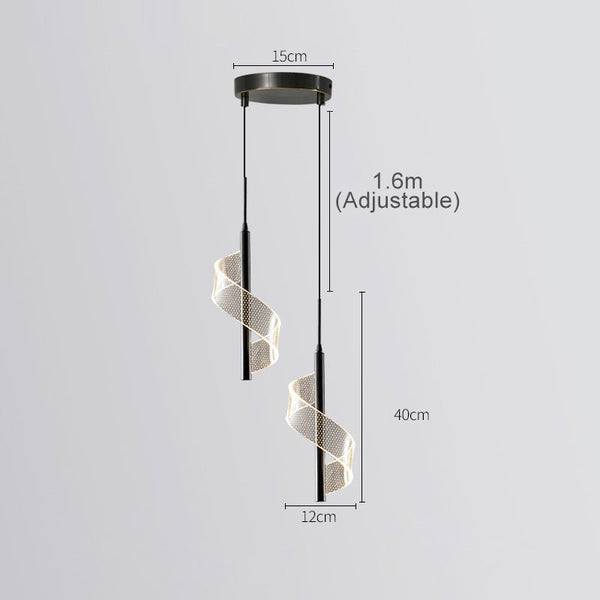 Plafona - Moderne LED-Pendelleuchte aus Metall