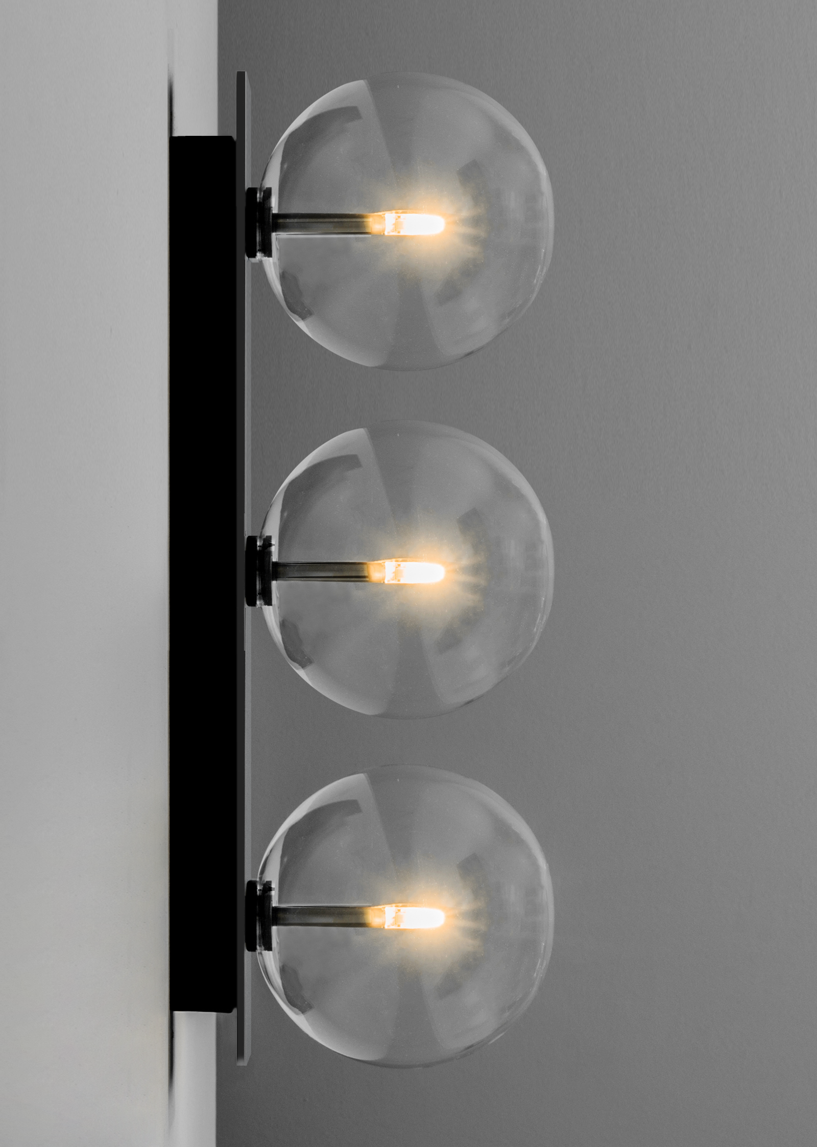 Schwung - Lighting - Oslo Dreifachleuchte aus Metall und