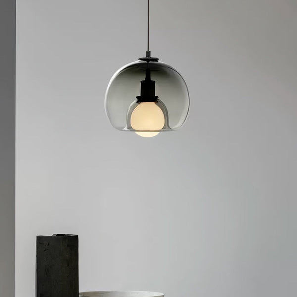 Aurela - Moderne, minimalistische Glaspendelleuchte