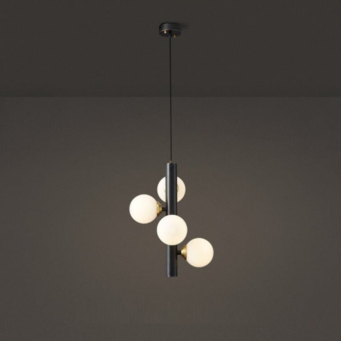Luxuriöse - Glaspendelleuchte im Seifenblasen-Design
