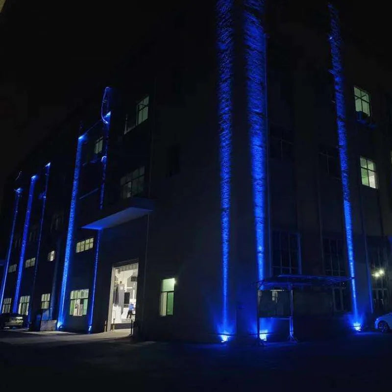 Aussenlux - RGB-LED-Außenstrahler 12 W IP66 mit
