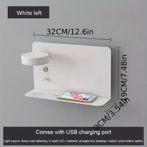 Minimalistische - LED Wandleuchte Aluminium