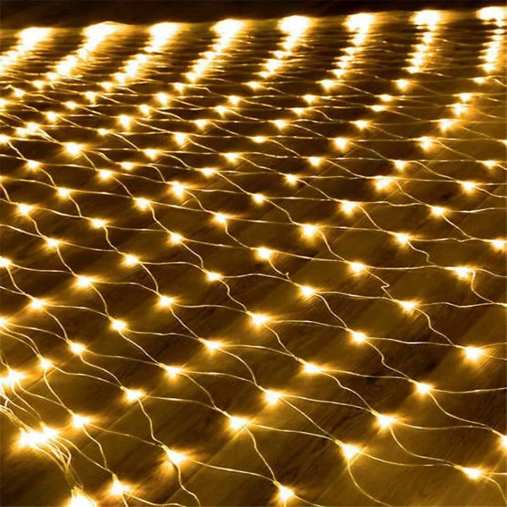 LumiGrid - Netz LED Lichterkette mit 8 Modi