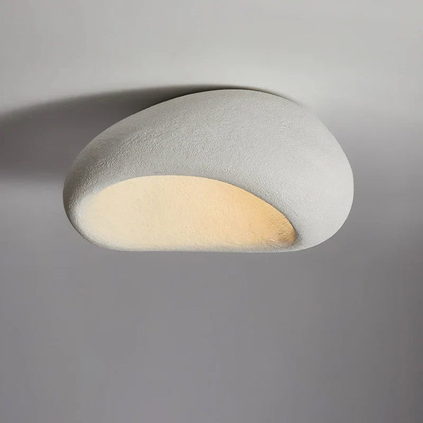 Aurela - Wabi-Sabi Deckenleuchte 45/52 cm aus Harz & Metall