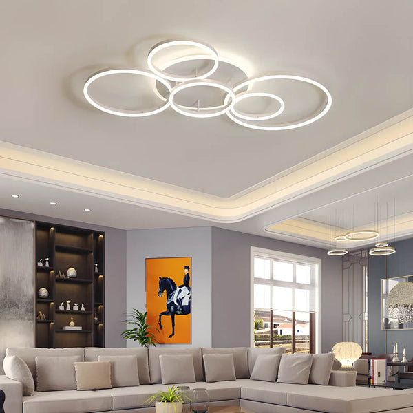 Zenita - LED-Deckenleuchte aus Aluminium