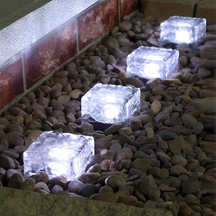 Quadratische - Solarleuchte 7,1 × 7