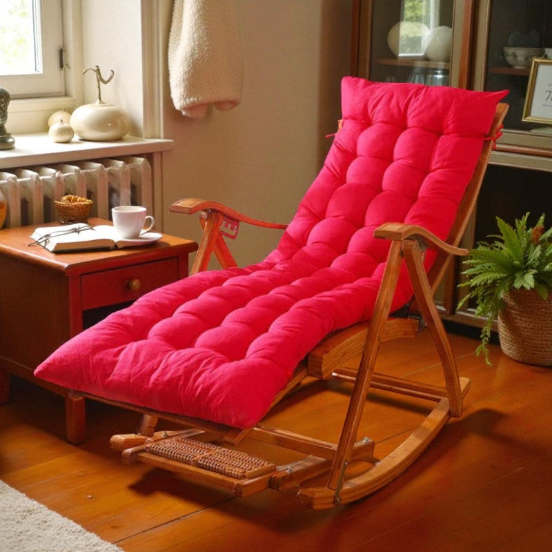 Gepolsterter Schaukelstuhl mit Kissen für Innen  und Außenbereiche
