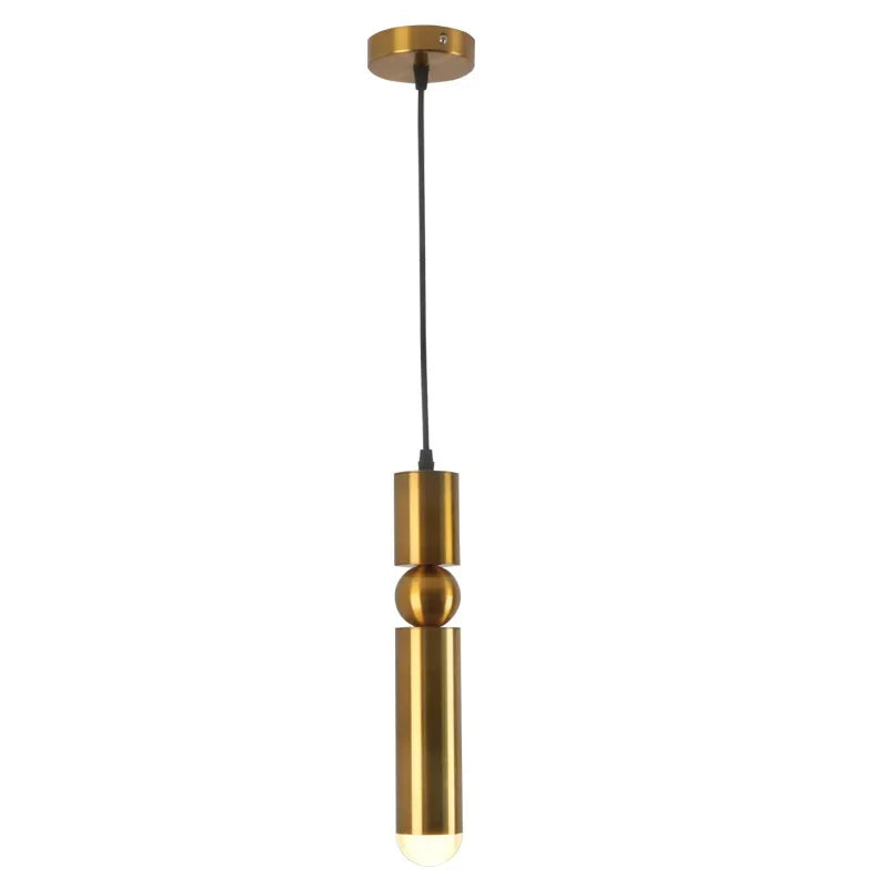 Aurela - Goldene LED-Pendelleuchte AUREA