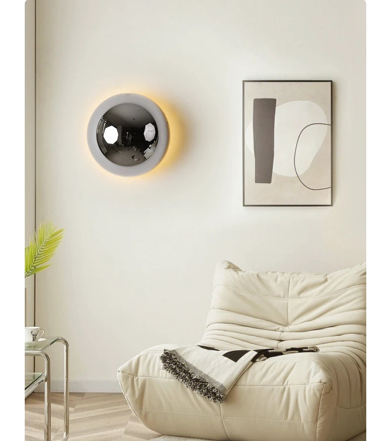 Lateralis - Bauhaus Runde Wandleuchte LED Up & Down