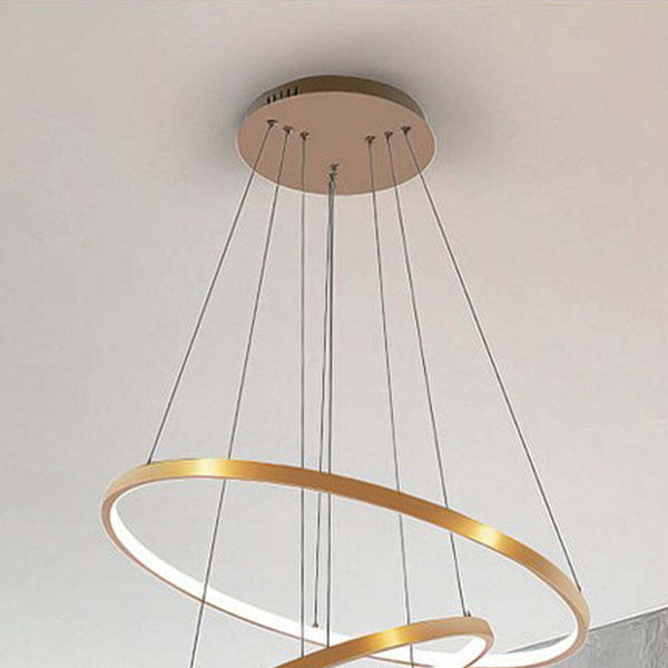Yumanira - LED-Deckenleuchte mit 3 Ringen