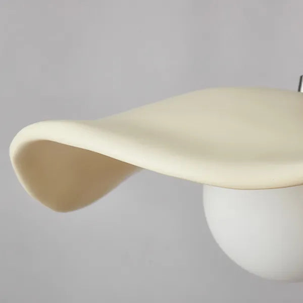 Wabi - Sabi Pendelleuchte für Esszimmer, Lotusblatt-Design,