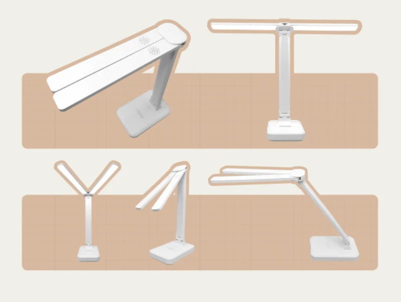 Focalia - Kabellose LED-Schreibtischlampe, per Touch dimmbar