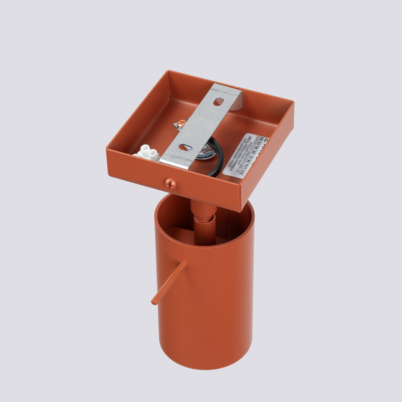 RING - Wandleuchte, ockerrot, 1-flammig, GU10