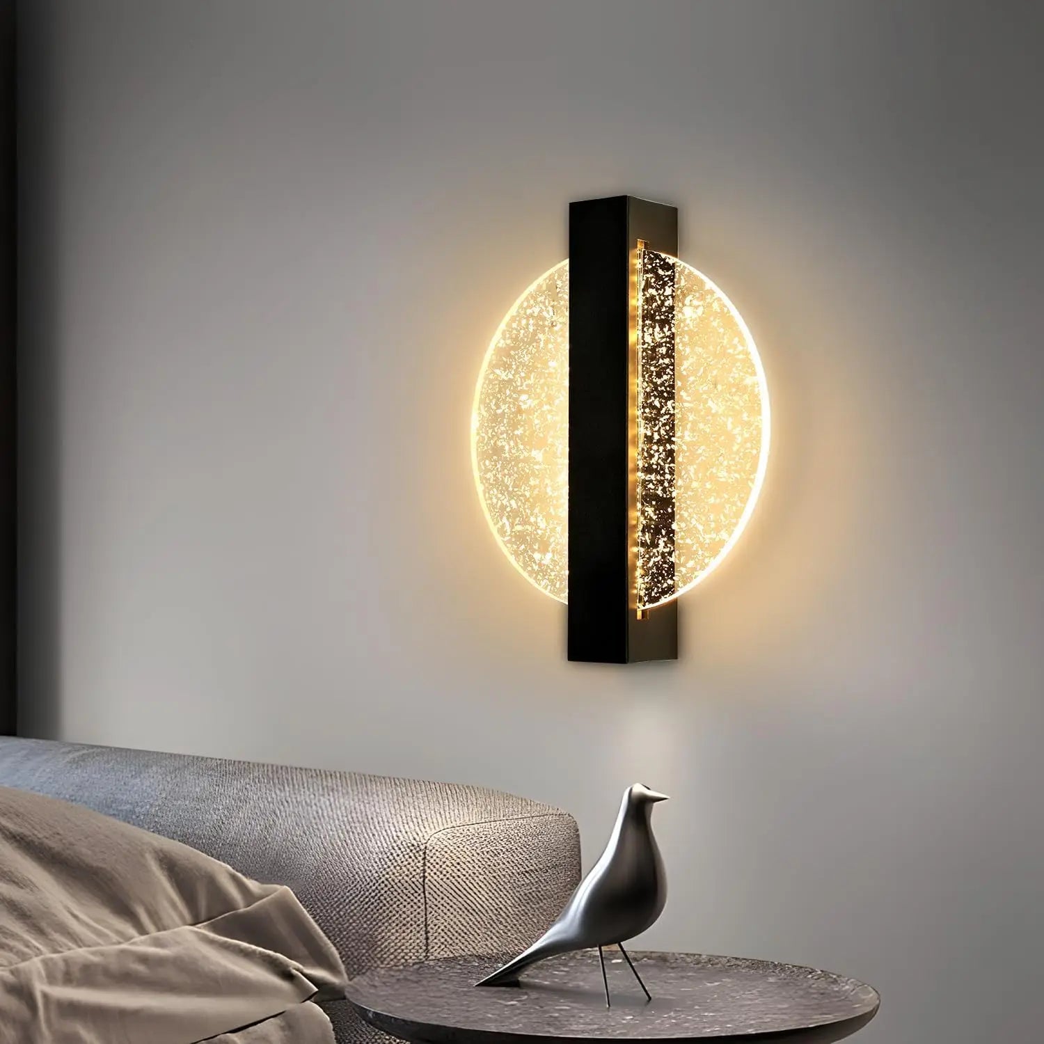 Luara - Runde LED-Wandleuchte 3500K