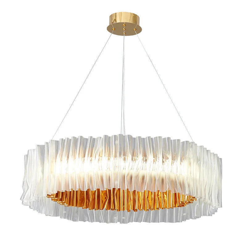Zenita - LED-Ringleuchter, Edelstahl und Acryl