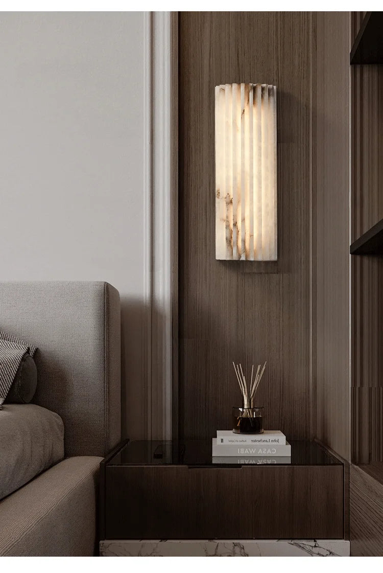 Marmor - Wandleuchte Up & Down LED 90–260V