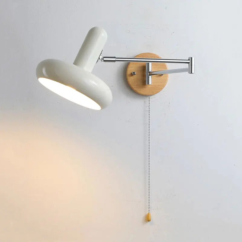 Lumera - Vintage Teleskop-Wandleuchte mit Schwenkarm