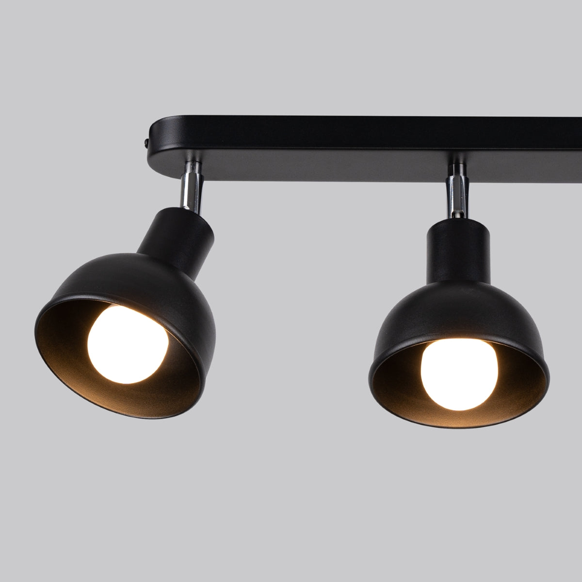 ELBA - 3-flammige Deckenleuchte, schwarz, 59 x 24 x 18