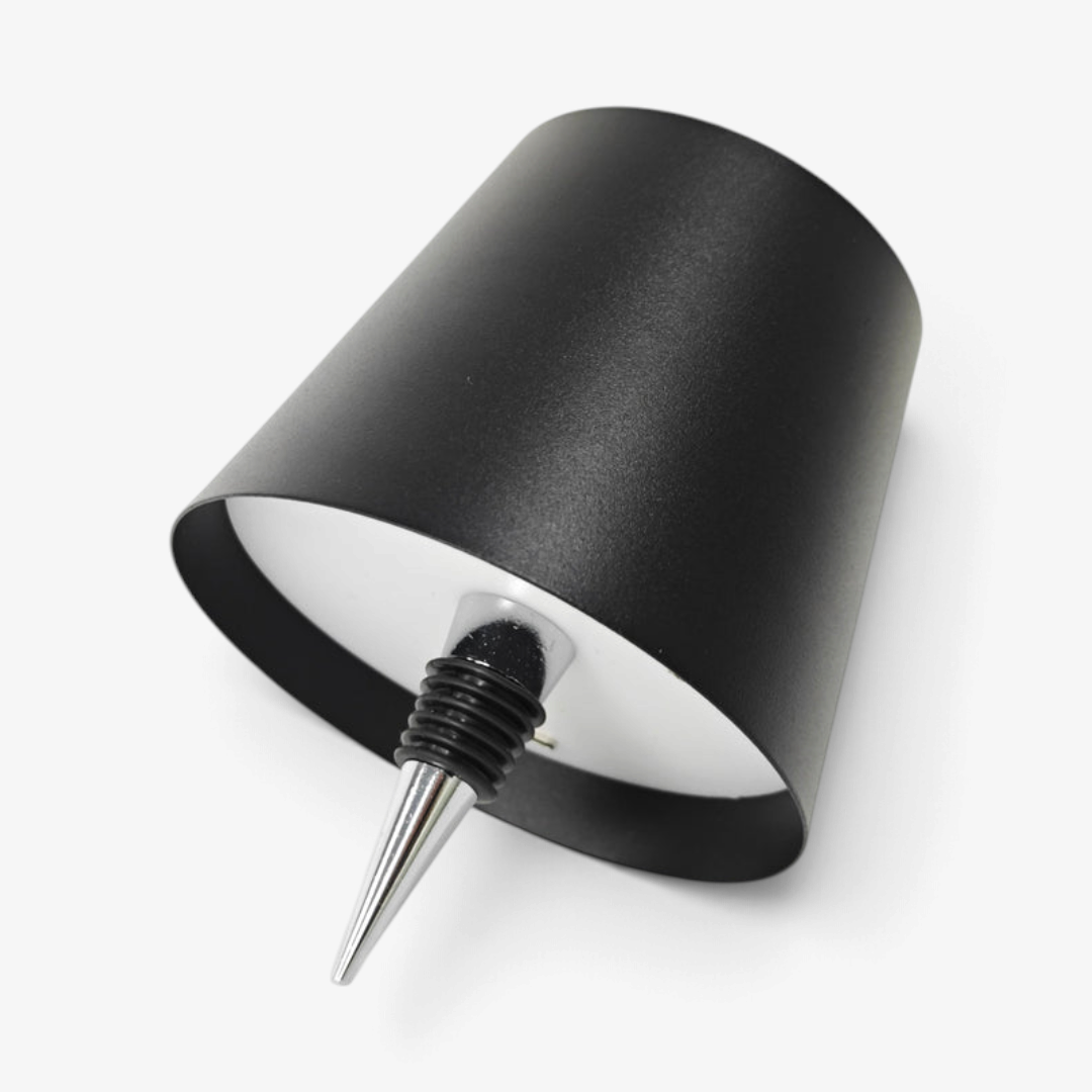 FlaschenLicht - Kabellose Flaschenlampe mit LED-Beleuchtung und Touch-Steuerung