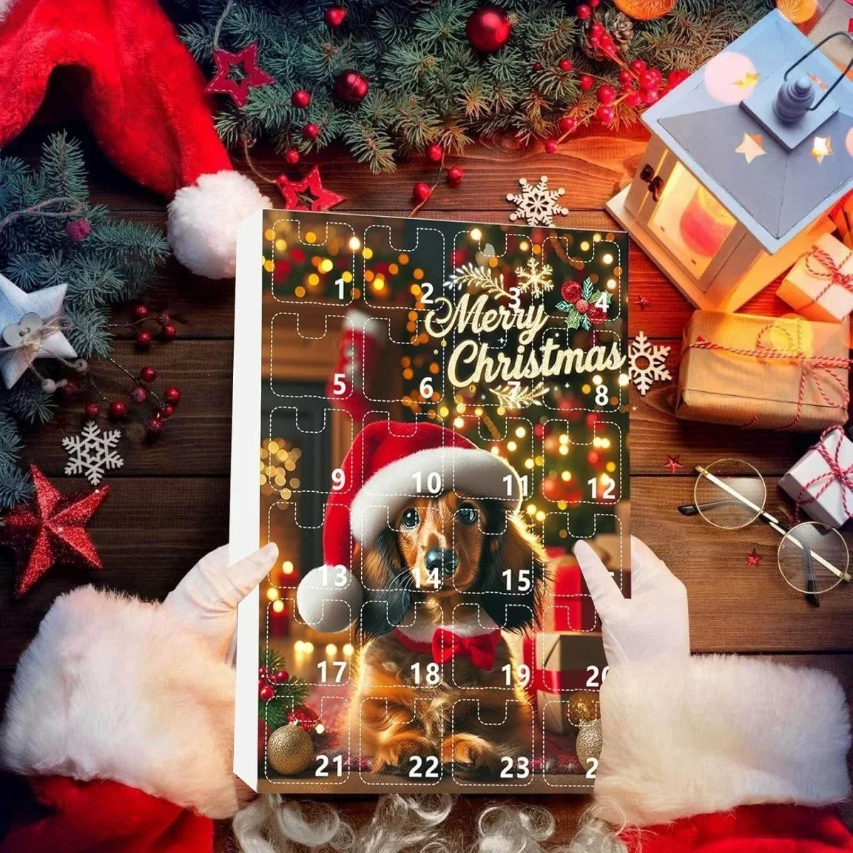 DoggyDays – Adventskalender mit Hundemotiven und 24 Türen