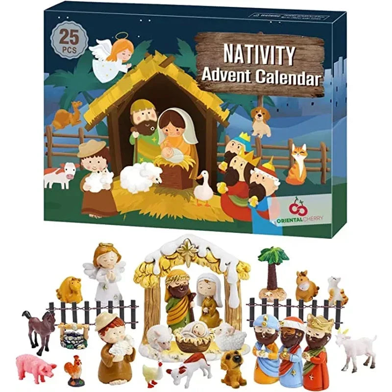 Figurmas - Adventskalender mit 24 Figuren