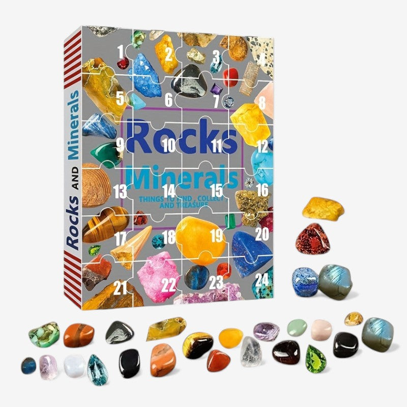 StoneMira - Adventskalender mit natürlichen Steinen für die Saison