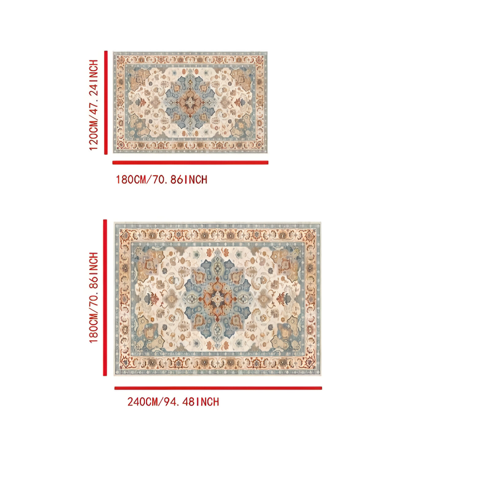 Ashpro - Outdoor Teppich 120x180 cm rutschfest aus Polyester