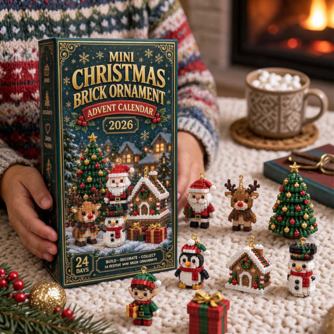 Adventara – 24-Tage-Adventskalender mit Weihnachtsdekorationen