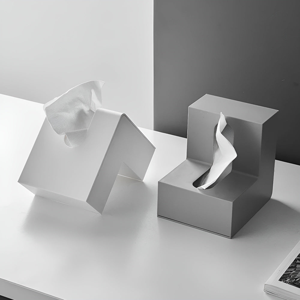 AngleEase - Moderne L-förmiger Tissue Halter - Right Angle Tissue Aufbewahrungsbox