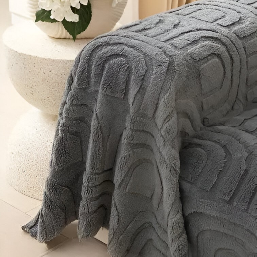 ArchPlush Sofabezug - Mehrzweck Jacquard Couchbezug für Alle Sofatypen
