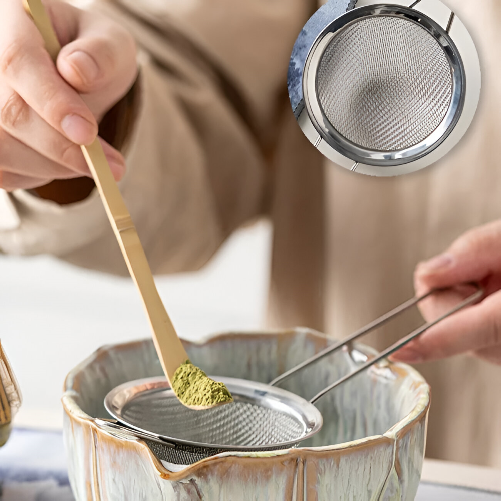 Matcha - Set 8-teilig mit Keramikschale 550 ml