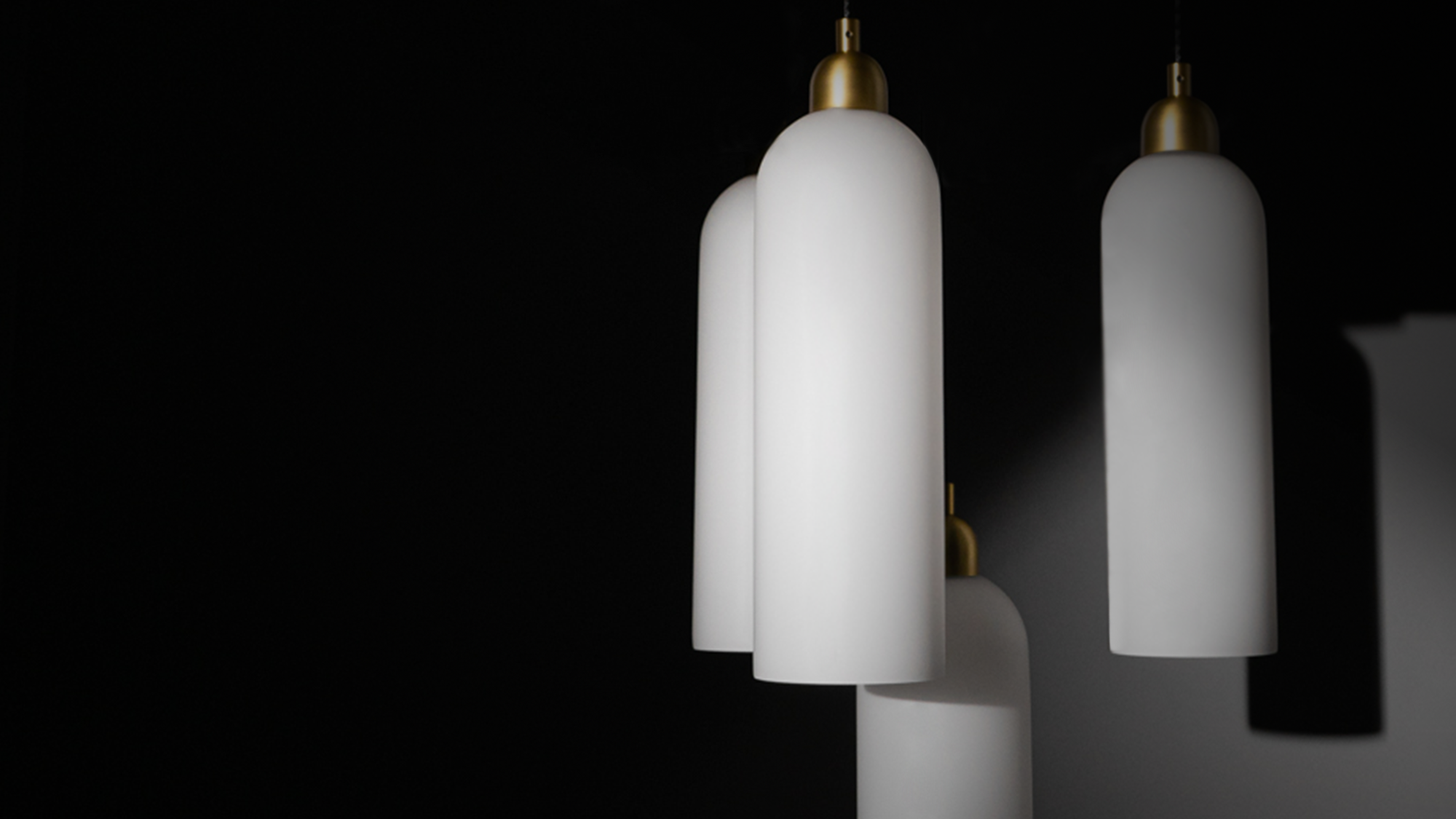 Metall/Glas - Cluster-Pendelleuchte, Metall/Glas