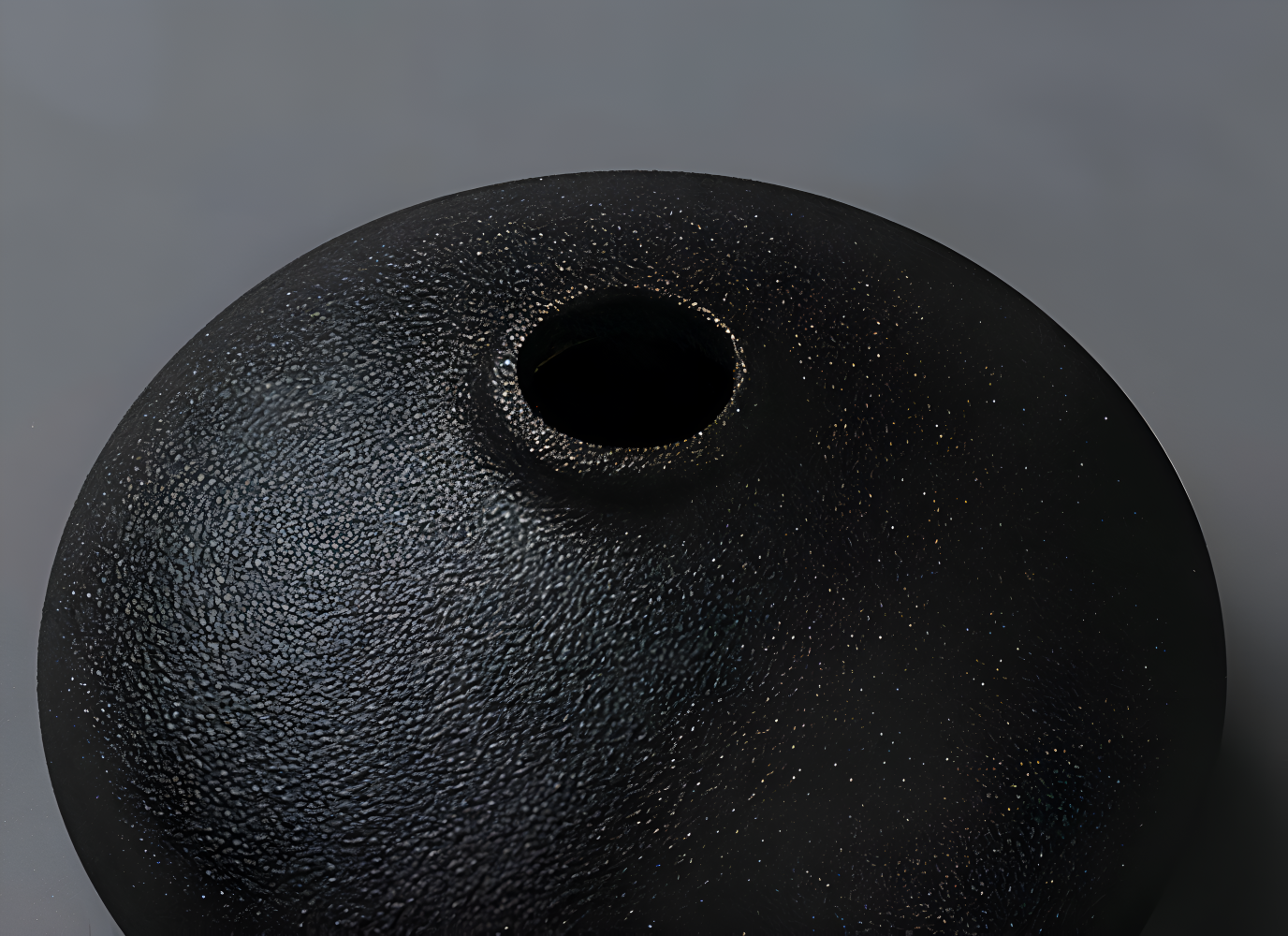 BlackCraft Vase - Ästhetisch Texturierte Keramikvasen für Blumen