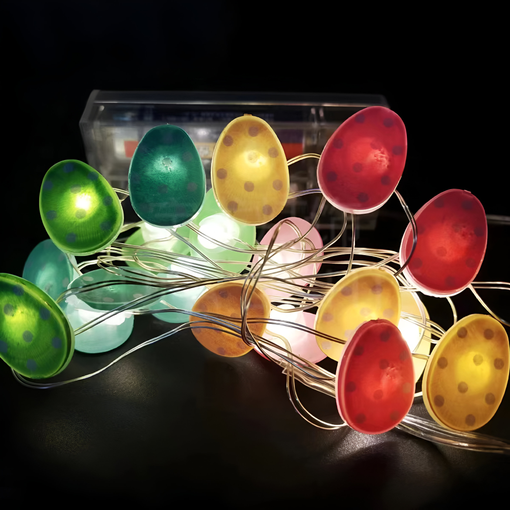 Blinky - Osterlicht - Osterdeko LED Lichterkette 200 cm mit