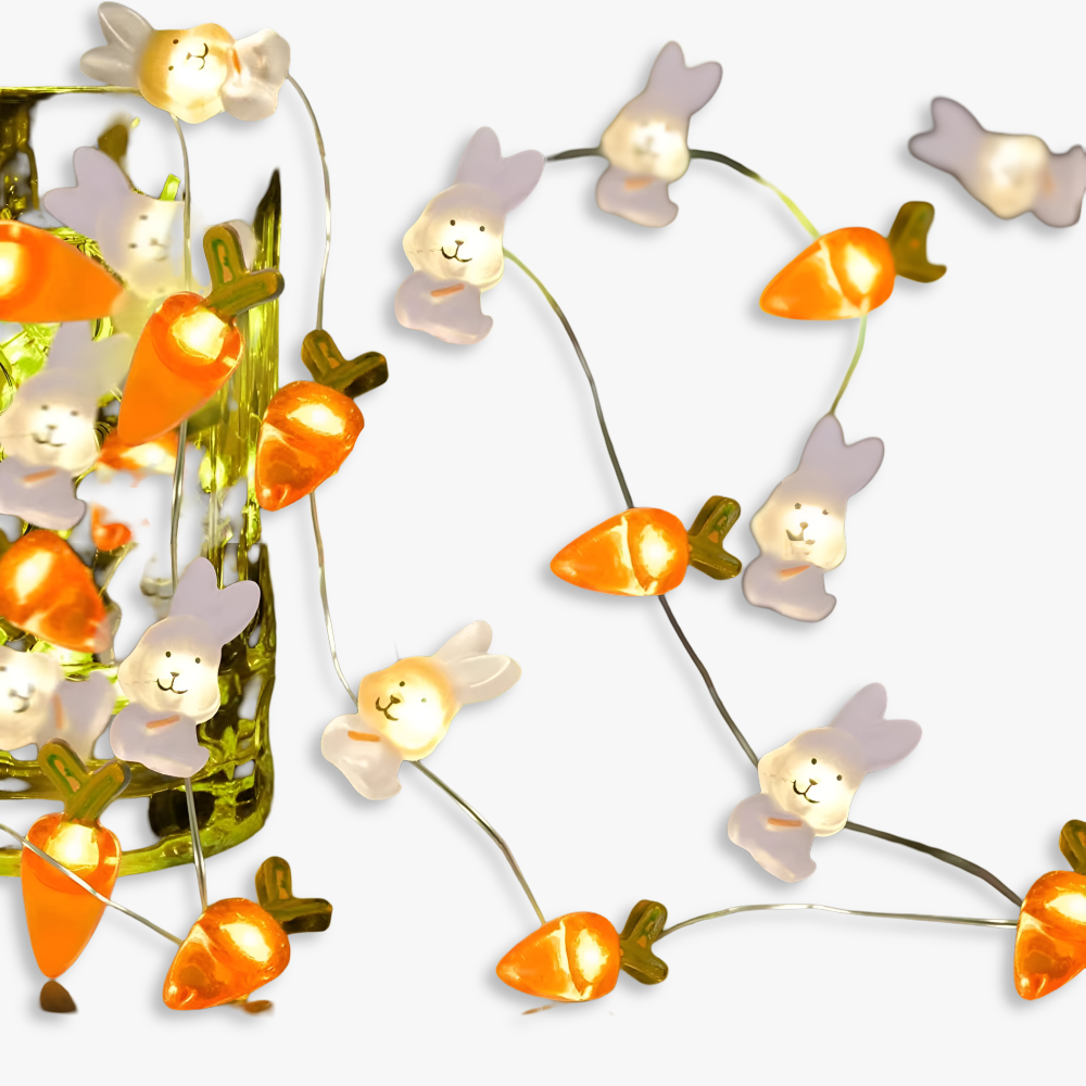 Blinky - Osterlicht - Osterdeko LED Lichterkette 200 cm mit