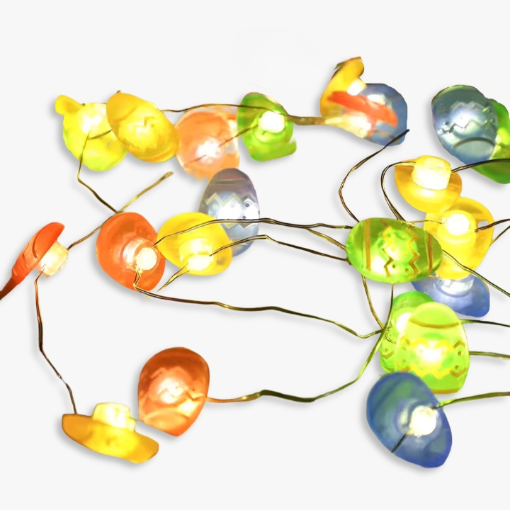 Blinky - Osterlicht - Osterdeko LED Lichterkette 200 cm mit