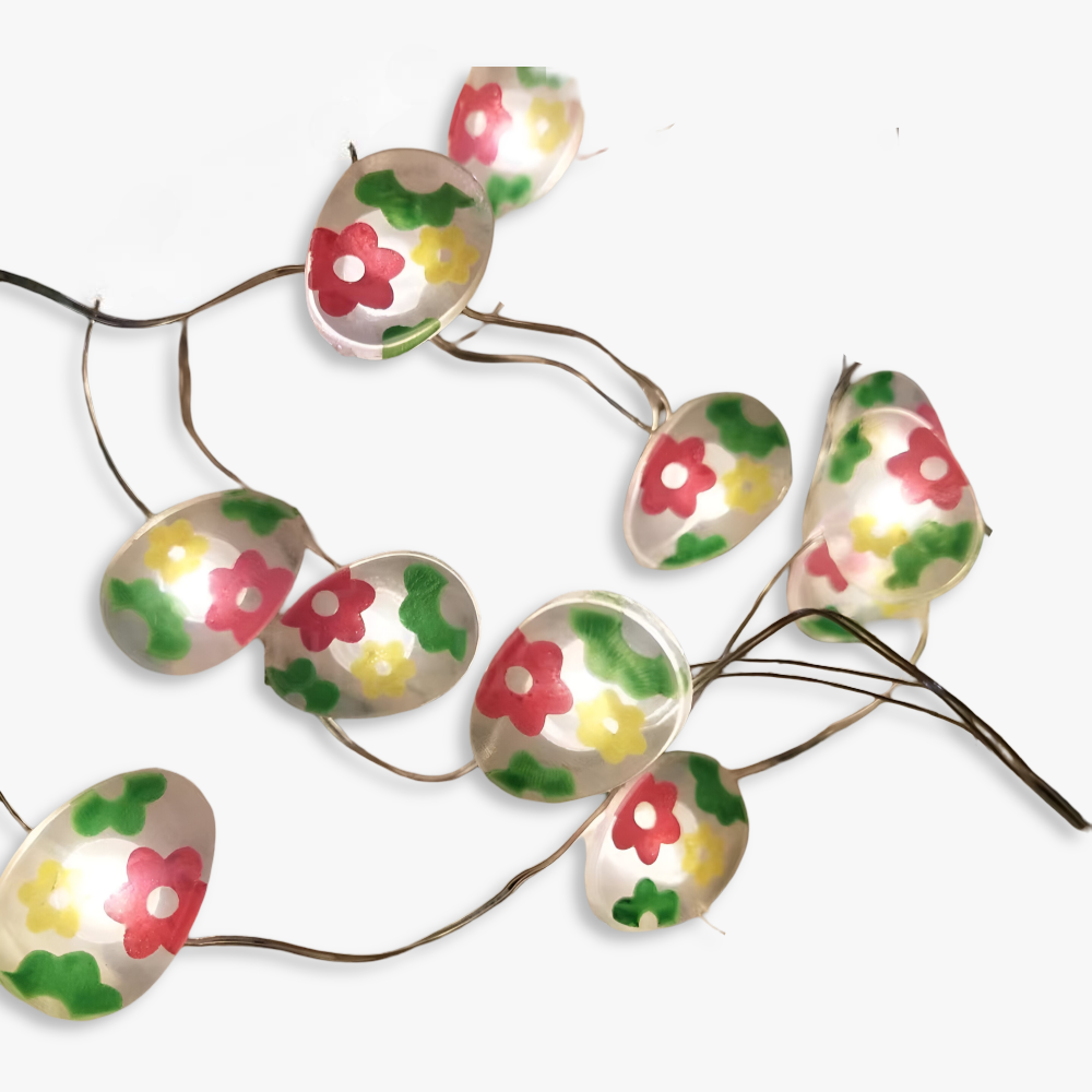 Blinky - Osterlicht - Osterdeko LED Lichterkette 200 cm mit