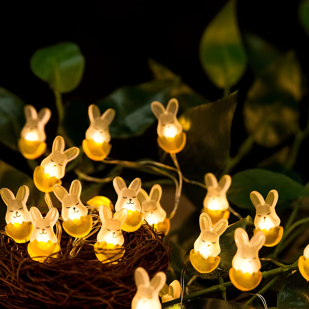 Blinky - Osterlicht - Osterdeko LED Lichterkette 200 cm mit